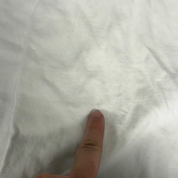 Free People We The Free Perfect Oversized Cotton Tee T-Shirt Crew Short White S - Picture 9 of 10